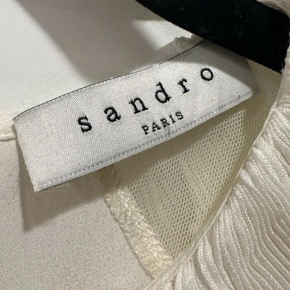Sandro Silk Blouse - Picture 2 of 6